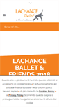 Mobile Screenshot of lachanceballet.com
